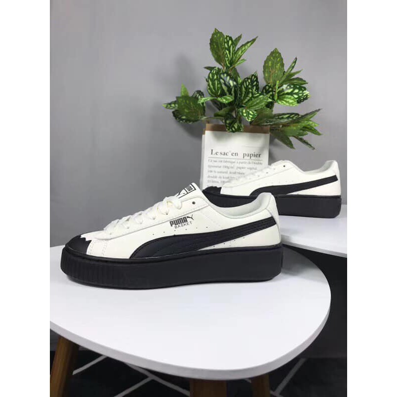 Giầy puma mũi đen