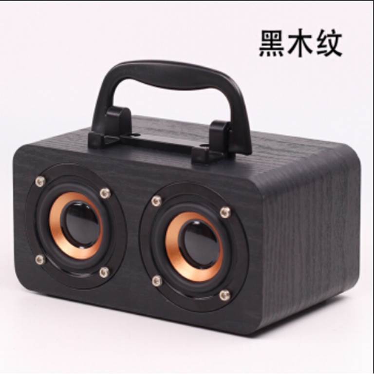 Loa bluetooth có khe thẻ nhớ có chỗ gác điện thoại