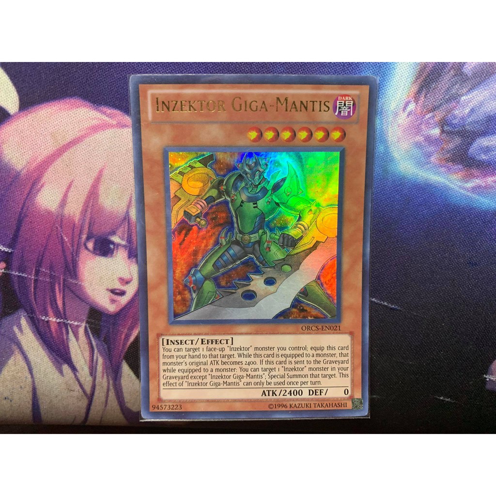 Thẻ Bài Yugioh Chính Hãng Inzektor Giga-Mantis - ORCS-EN021