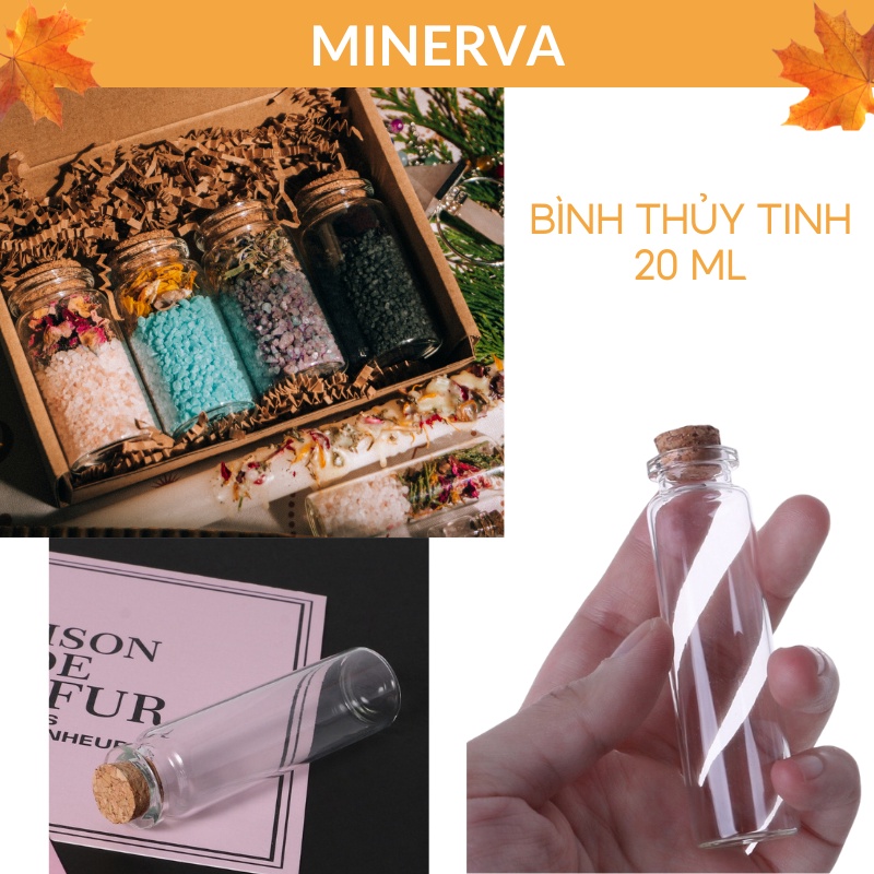 [THỦ CÔNG] Lọ thủy tinh mini nút bần 12x16 mm