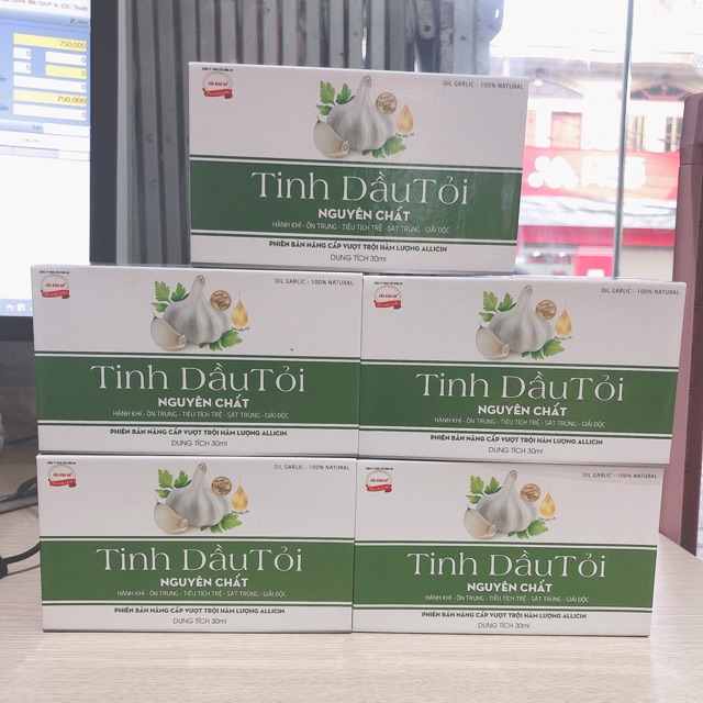 Tinh dầu tỏi cầu bình an
