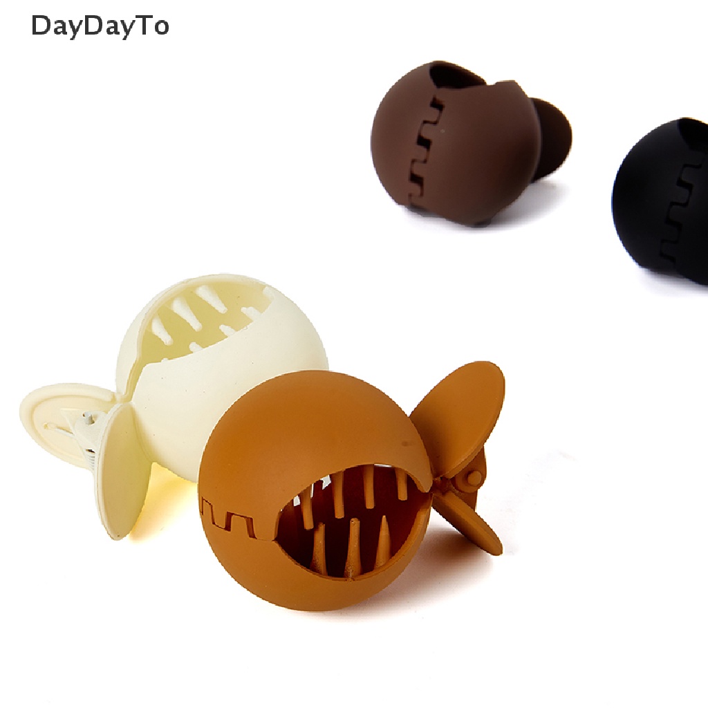 1 Kẹp Tóc Dạng Nhám Màu Trơn Hình Đầu Cá Mập Độc Đáo