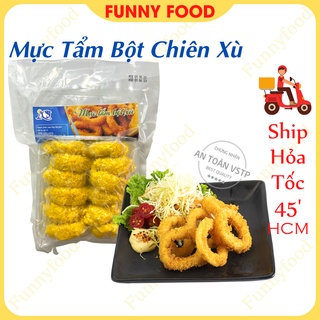 Mực Tẩm Bột Chiên Xù – 12 Khoanh Mực Tẩm Bột – [Ship Hỏa Tốc HCM] – Funnyfood