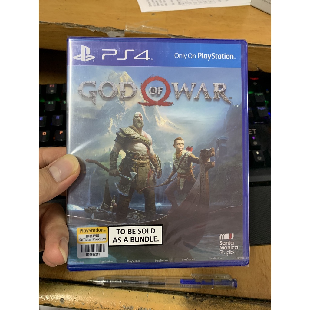 Đĩa Game PlayStation PS4 Sony God Of War 4 Mới Nguyên Seal