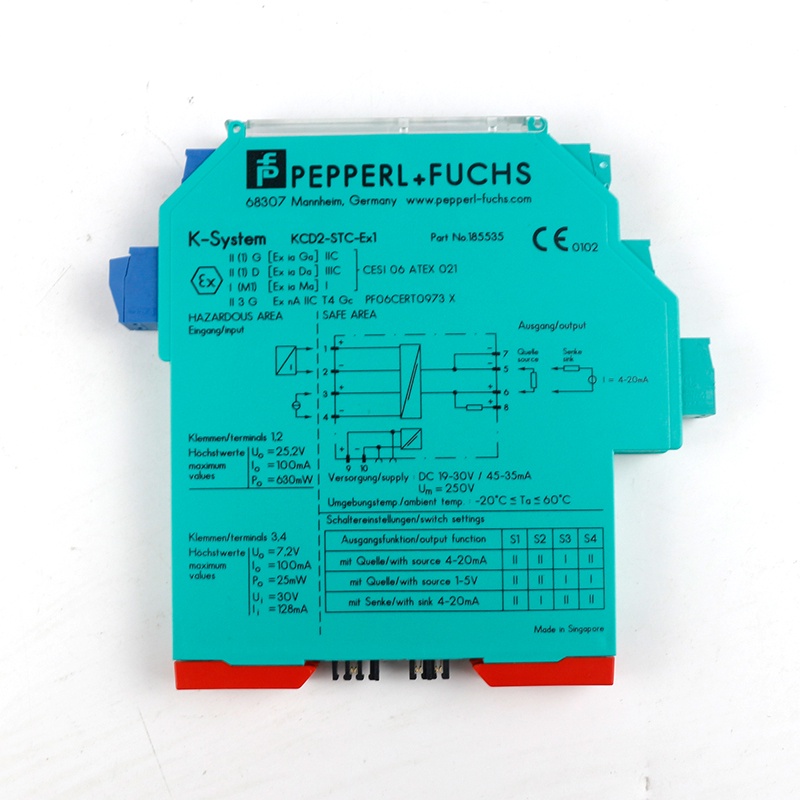 Sz kcd2-stc-ex1 đầu vào tương tự máy phát rào cản an toàn nguồn điện bộ cách ly rào cản an toàn thương hiệu mới nguyên bản