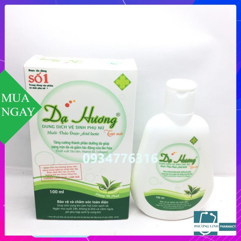 Dung dịch vệ sinh phụ nữ dạ hương trà xanh 100ml