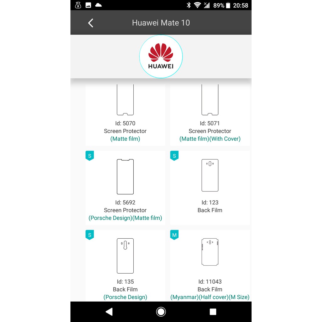 Miếng dán PPF cao cấp Huawei Mate 10/ Mate 10 Pro/ Mate 10 Lite màn hình, mặt lưng