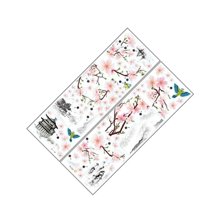 Decal Dán Tường Hình Cành Hoa Đào