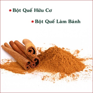 Bột Quế Hữu Cơ - Bột quế làm bánh