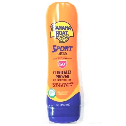 Kem chống nắng thể thao kháng nước Banana Boat Sport Ultra Sunscreen Lotion SPF 50+ chai(236ml) Mẫu mới