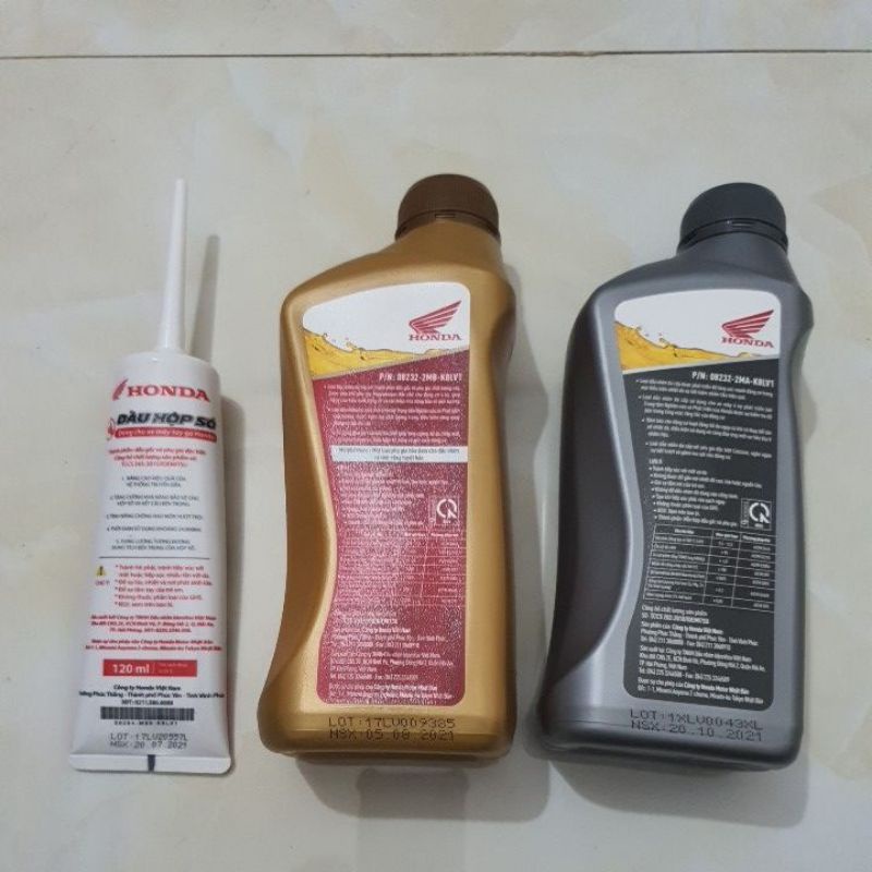 Dầu nhớt chính hãng Honda cho xe ga và xe số