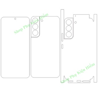 Dán dẻo ppf samsung s22 – tặng dán khung camera