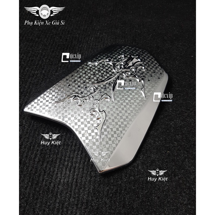 Ốp Nắp Xăng Lead 2022 ( 2017 - 2022 ) Xi Inox, Xi Mạ Crom SMS1827