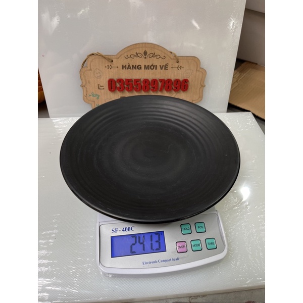 Đĩa tròn Melamine 25cm
