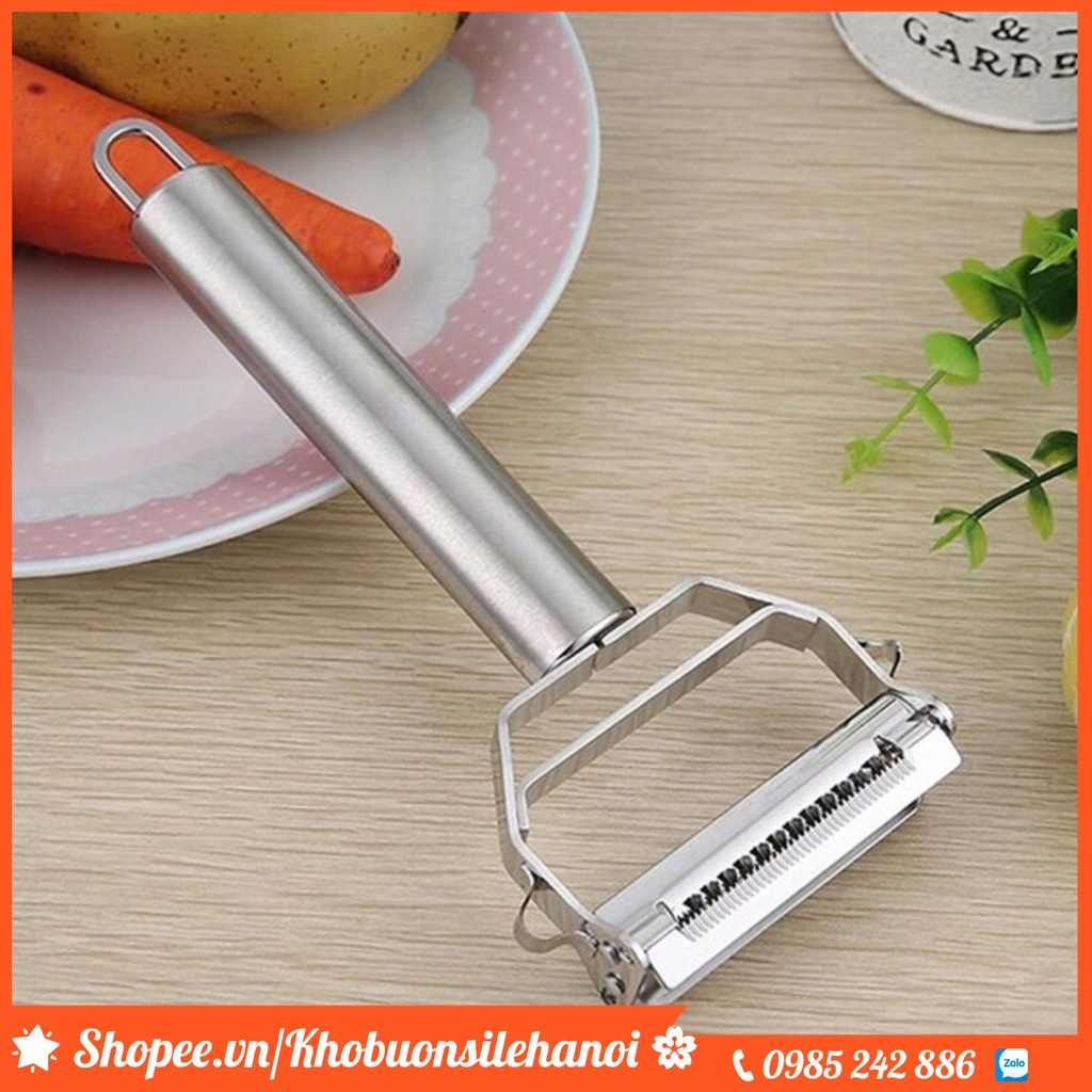 Dụng Cụ Nạo Rau - Củ Bằng INOX Tiện Lợi [Hàng Nội Địa TQ] | BigBuy360 - bigbuy360.vn