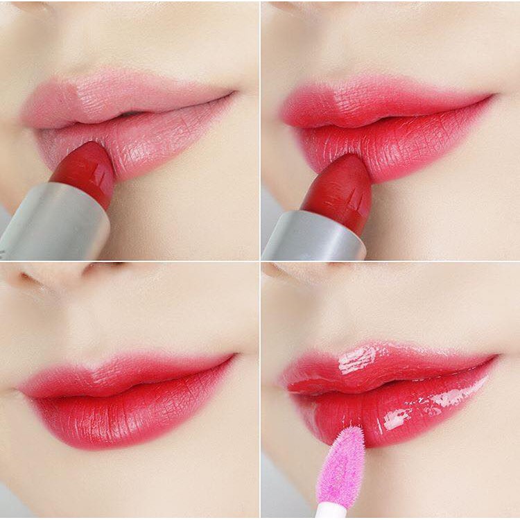 Dầu dưỡng môi Sampar French Rose Lip/ Camellia / Peony