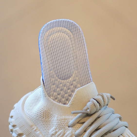 Giày Sneaker Đế Mềm Chống Trượt Thoáng Khí Dệt Kim Thời Trang 2022 Cho Bé Trai Và Gái