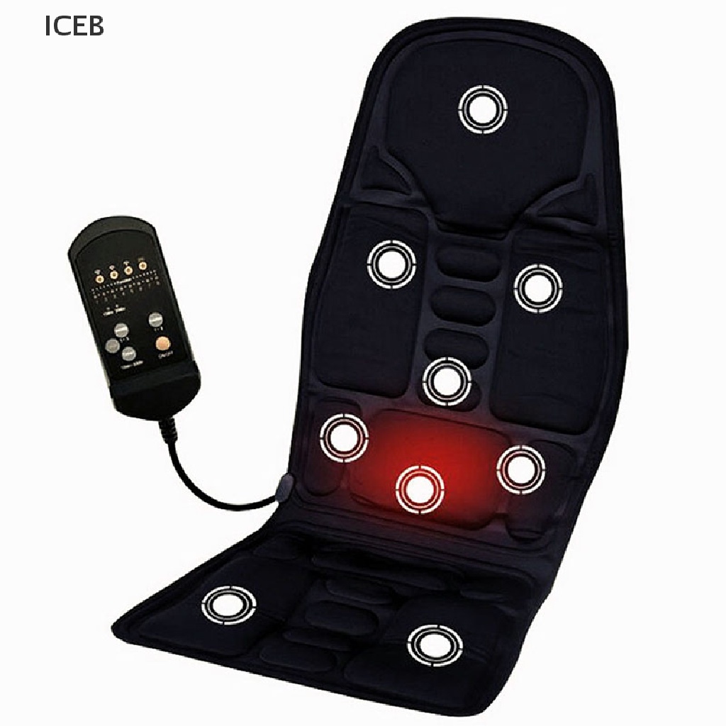 [Hàng mới về] Đệm mát xa giảm đau lưng / cổ gắn ghế ngồi xe hơi tiện lợi