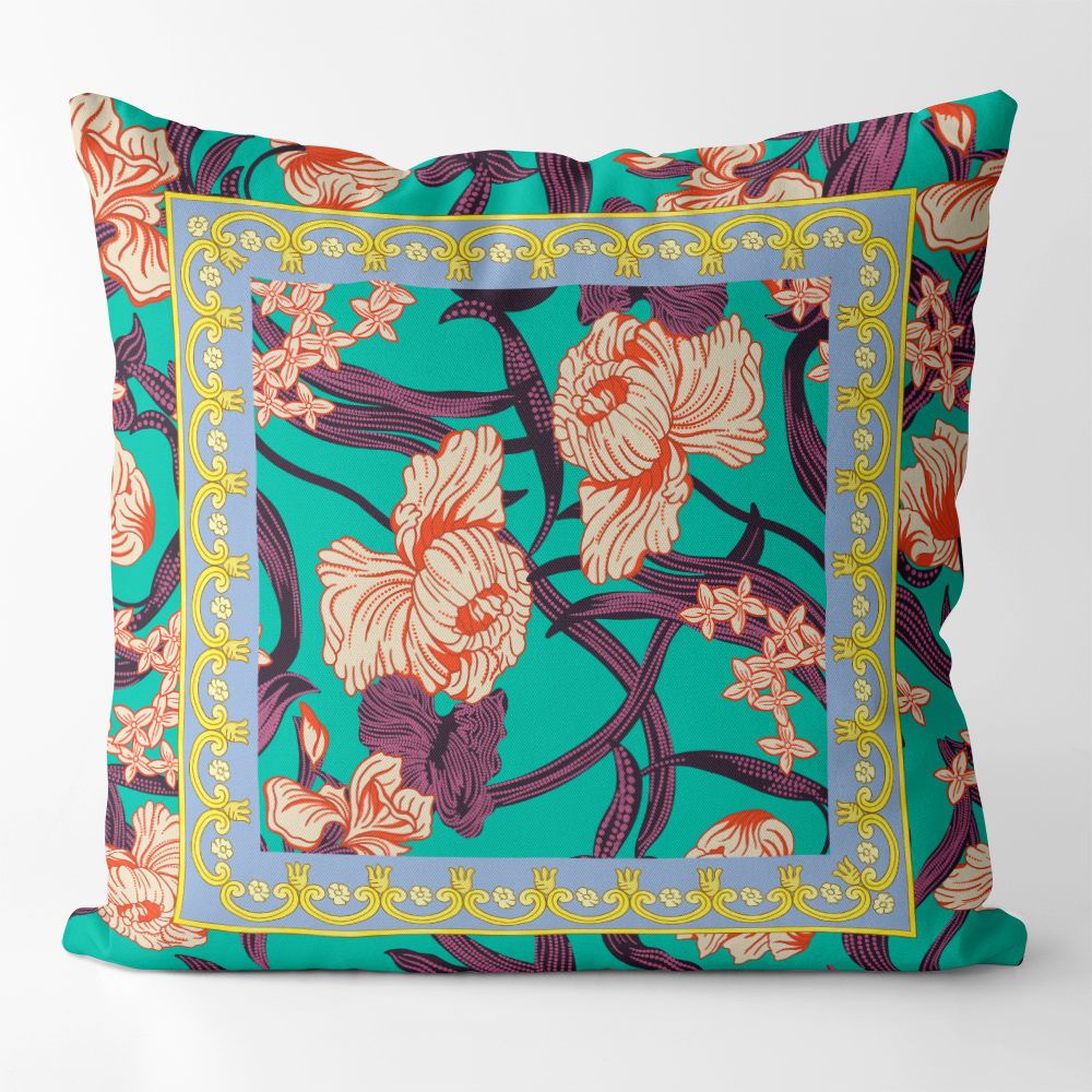 Versace Vuông Ném Gối Sofa Đệm Phòng Khách Sarung Bantal Kusyen Đệm Mềm