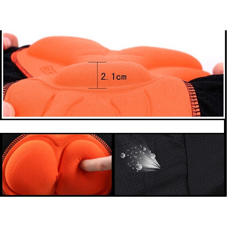 Quần Short Thể Thao Đạp Xe Có Mút Đệm Thoáng Khí Thoải Mái Cho Nam Và Nữ