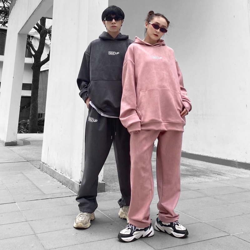 Áo HOODIE SUEDE da lộn - SAIGONZUP | BigBuy360 - bigbuy360.vn