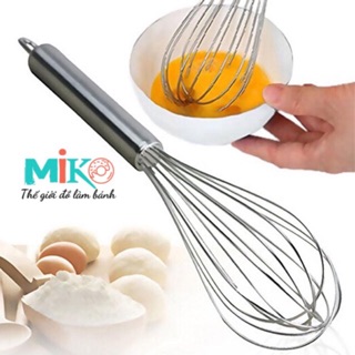 Phới lồng cầm tay inox không rỉ dùng đánh trứng