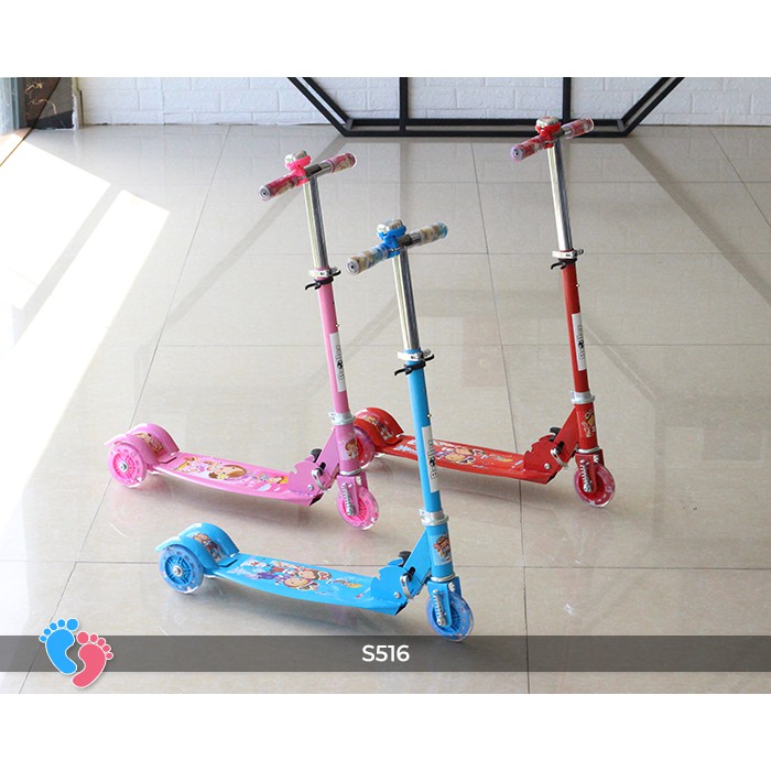 Xe trượt Scooter 3 bánh cho trẻ em Broller BABY PLAZA S516