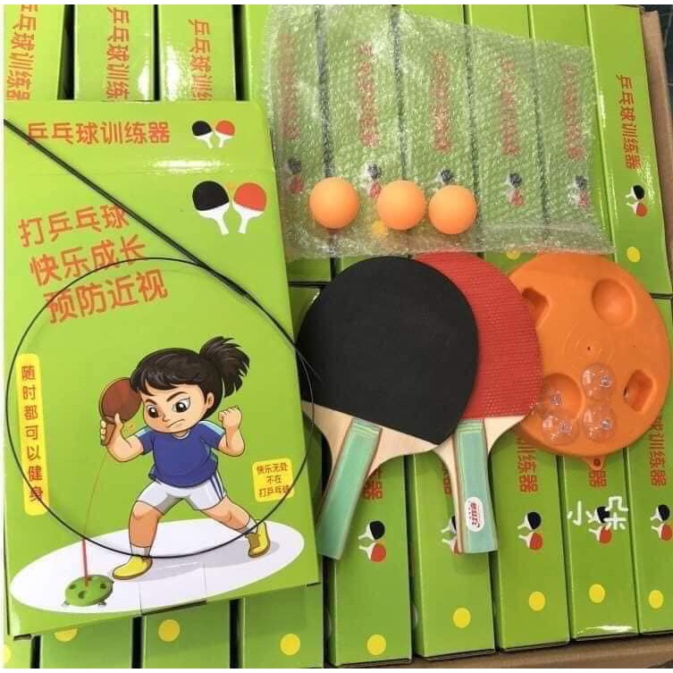 Bộ đánh bóng bàn phản xạ cho bé.