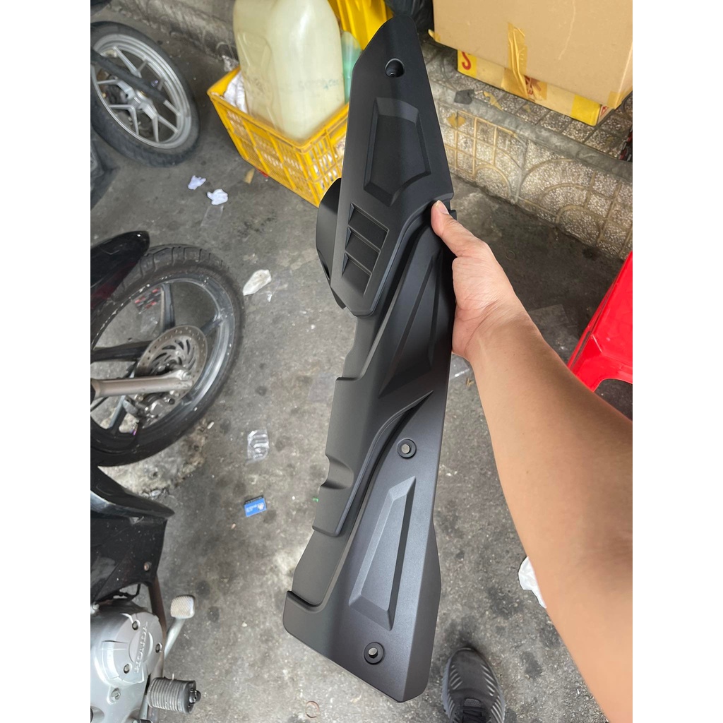 Ốp và đít bô ex155 đen nhám