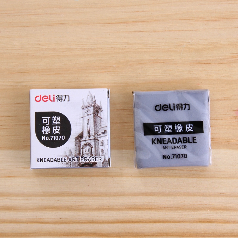 Cục tẩy bút chì Deli dành cho học sinh tiện dụng 71070
