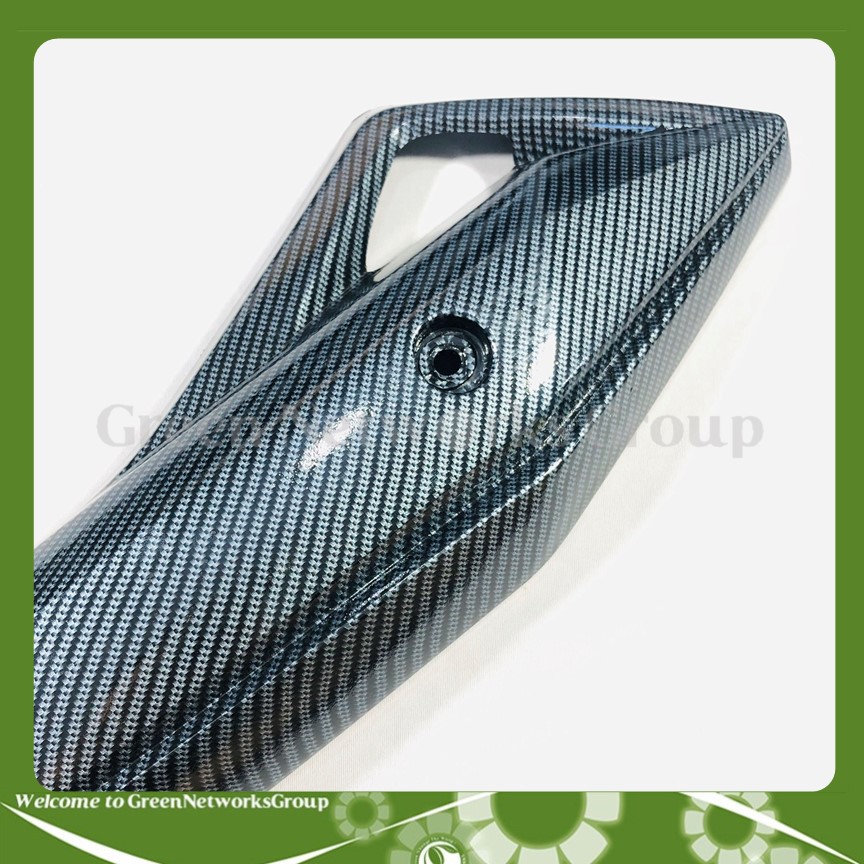 Ốp che pô carbon Air Blade 2014 Greennetworks