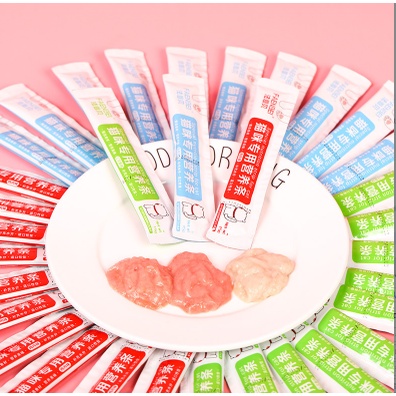 [HCM] Súp thuởng Faenbei  cung cấp đầy đủ dinh dưỡng cho mèo, cho thú cưng 15g/thanh