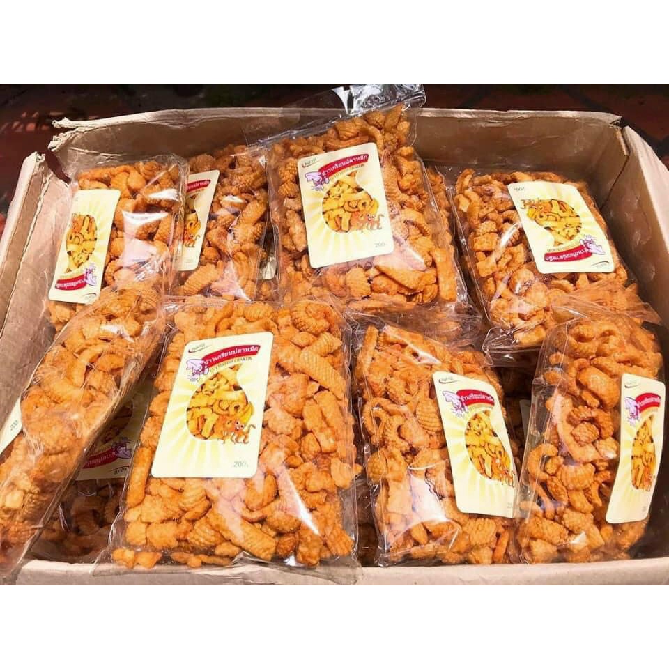 Snack Mực Thái Lan Gói 200G GIÒN RỤM