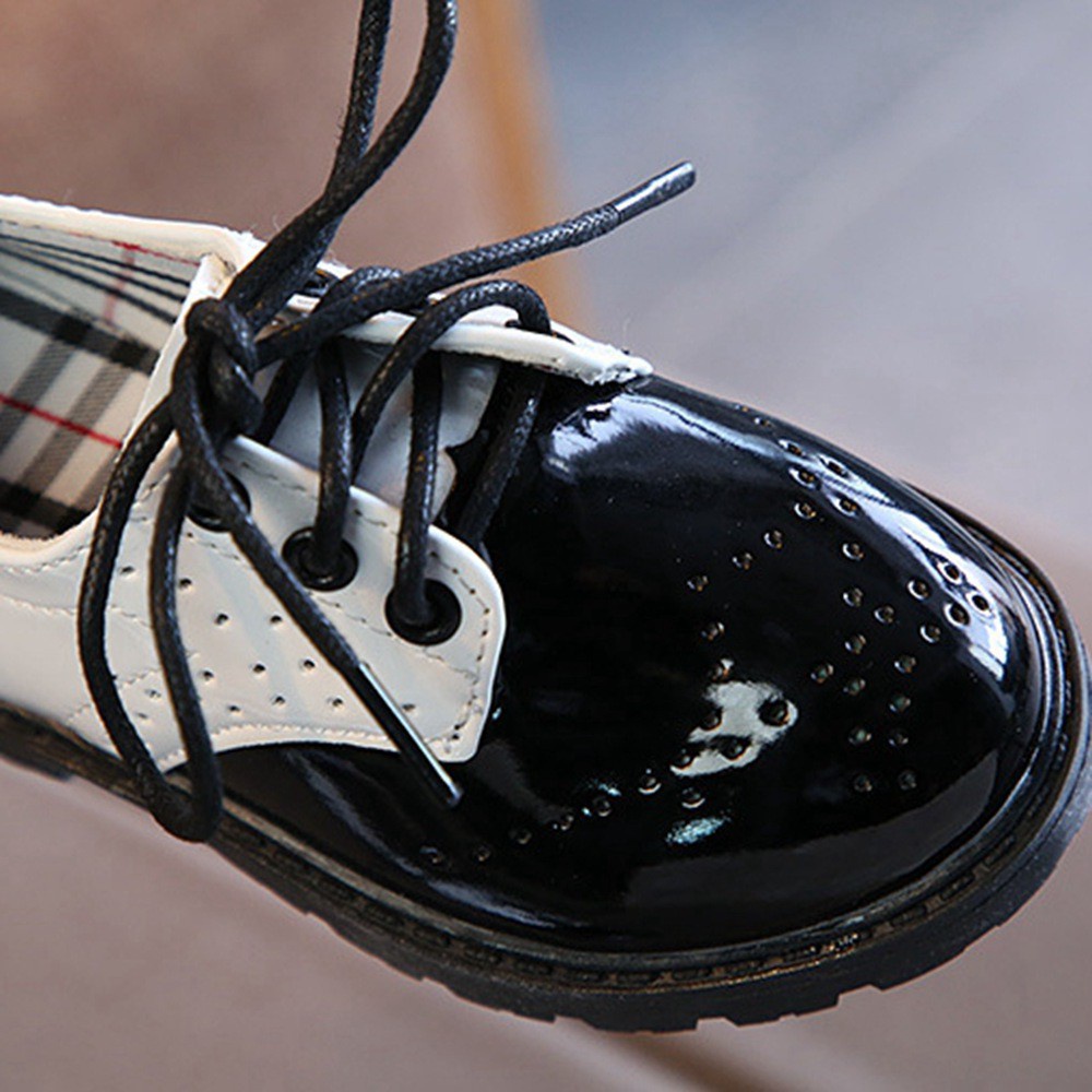 Giày Da Thời Trang Lịch Lãm Cho Bé Trai