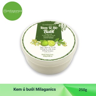 Kem Ủ Tóc Milaganics Bưởi 250g