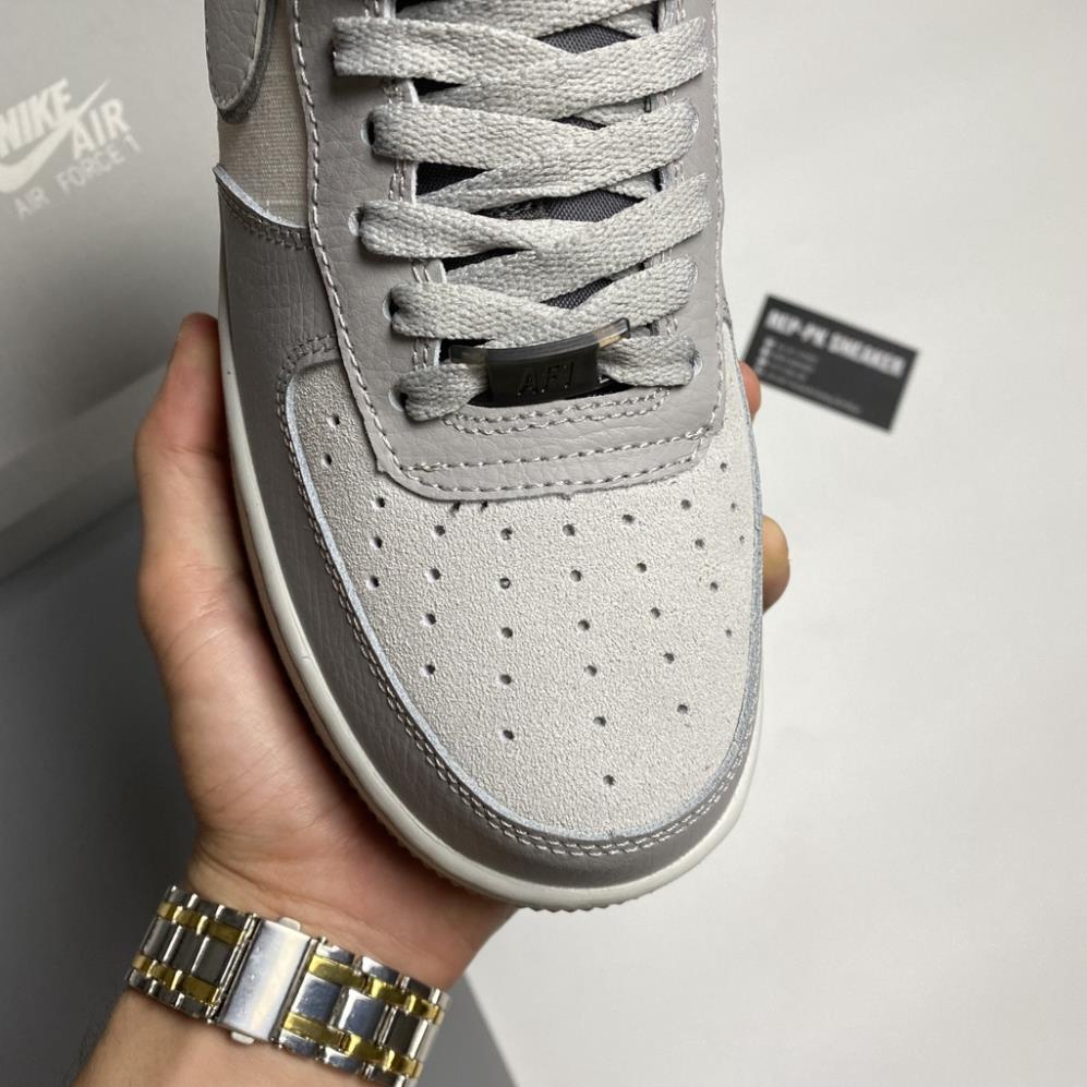 Giày thể thao AF1 Force 1 xám lông chuột mẫu mới nhất 2022 , Giày AF1 xám lông chuột bản cao cấp full box đủ sz