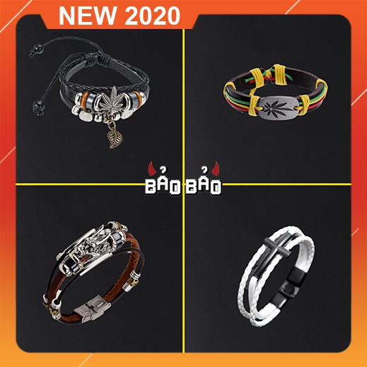 Vòng Tay Nam Nữ Handmade Da -