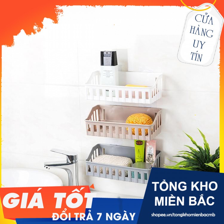 Kệ dán để đồ nhà tắm tiệu lợi(Tổng Kho MB)