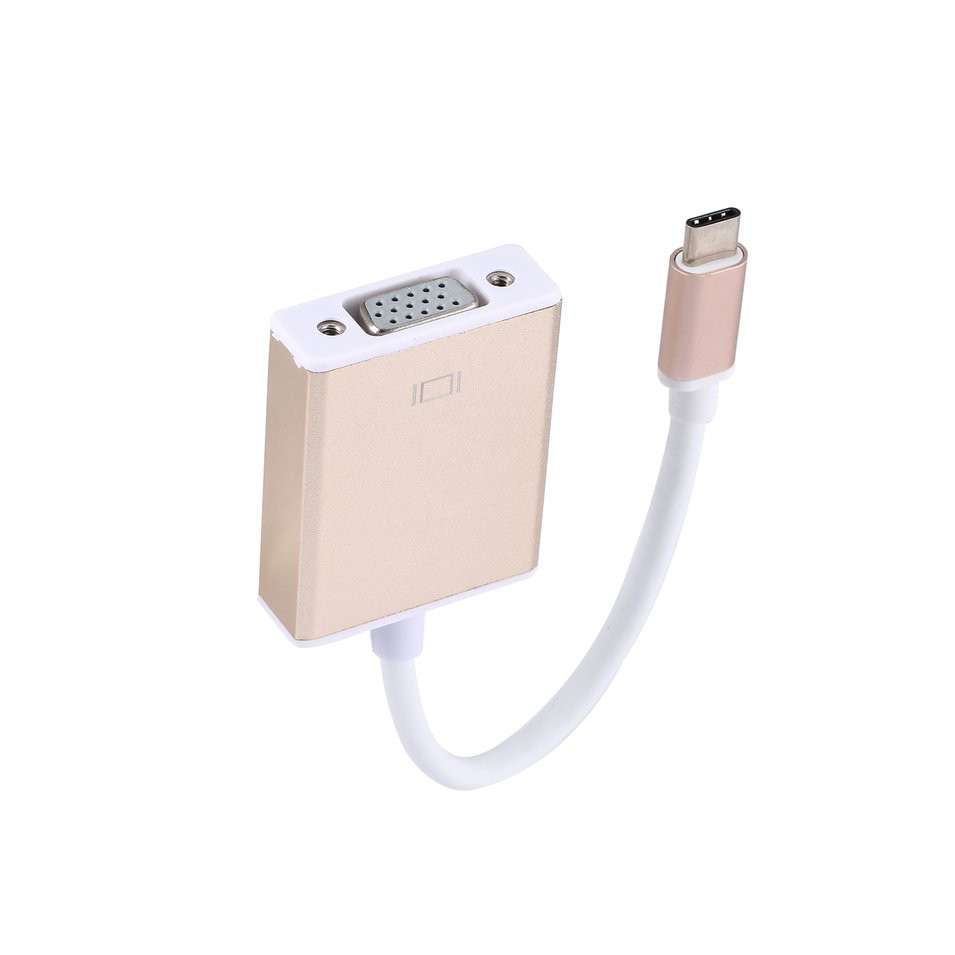 Dây Cáp Chuyển Đổi Từ Cổng Usb C Sang Cổng Vga 3 Cổng Dành Cho Macbook