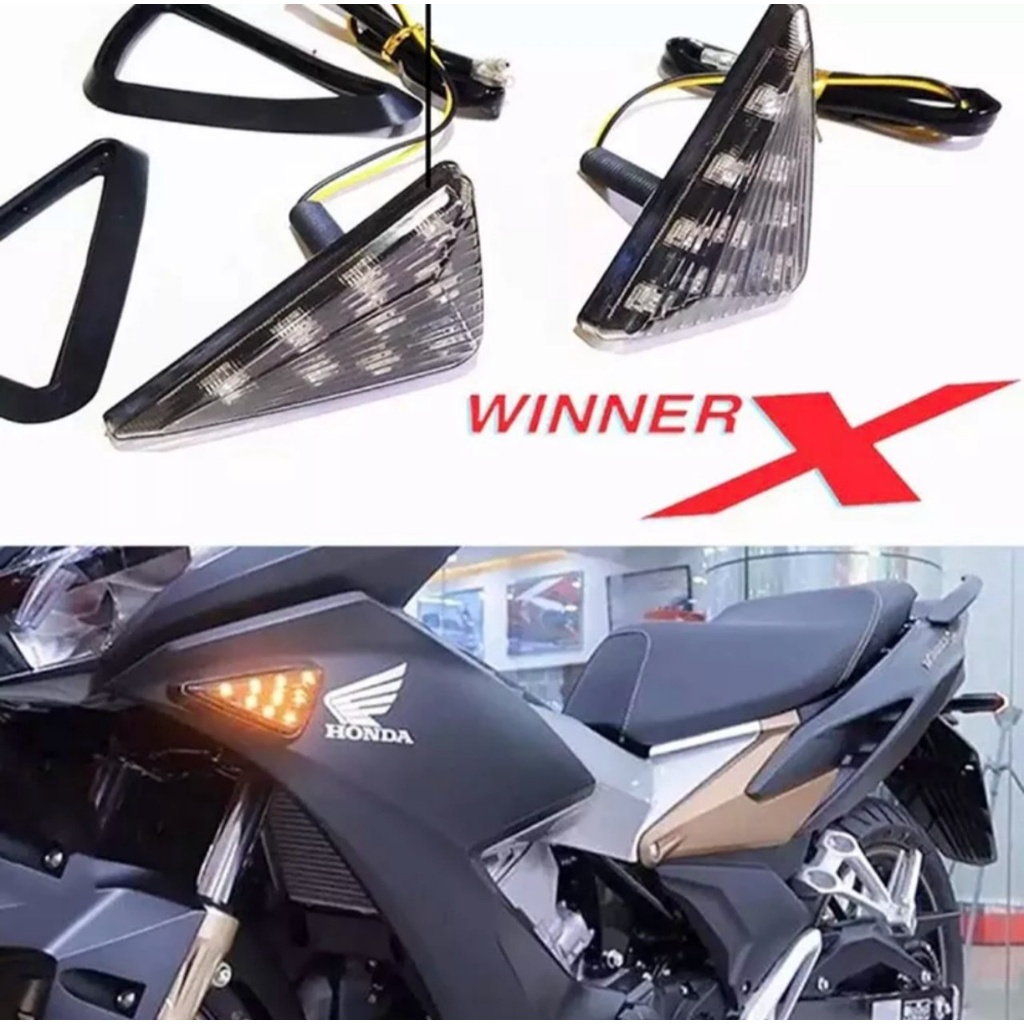 Led Xi nhan Winner X, Exciter mẫu tam giác ( giá 1 đôi)