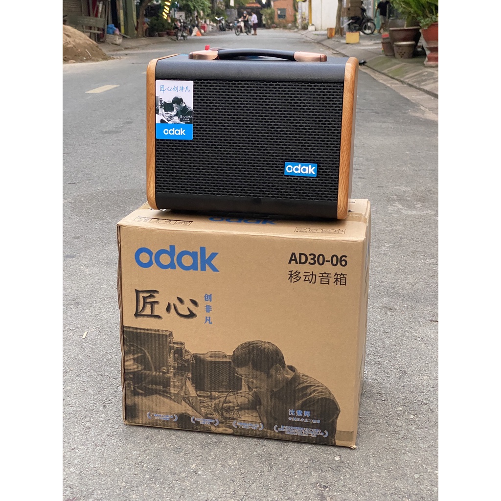 Loa xách tay karaoke Odak AD30-06 bass 20 Kích thước loa nhỏ gọn xách tay  công suất lớn du lịch dã ngoại nghĩ lễ tết