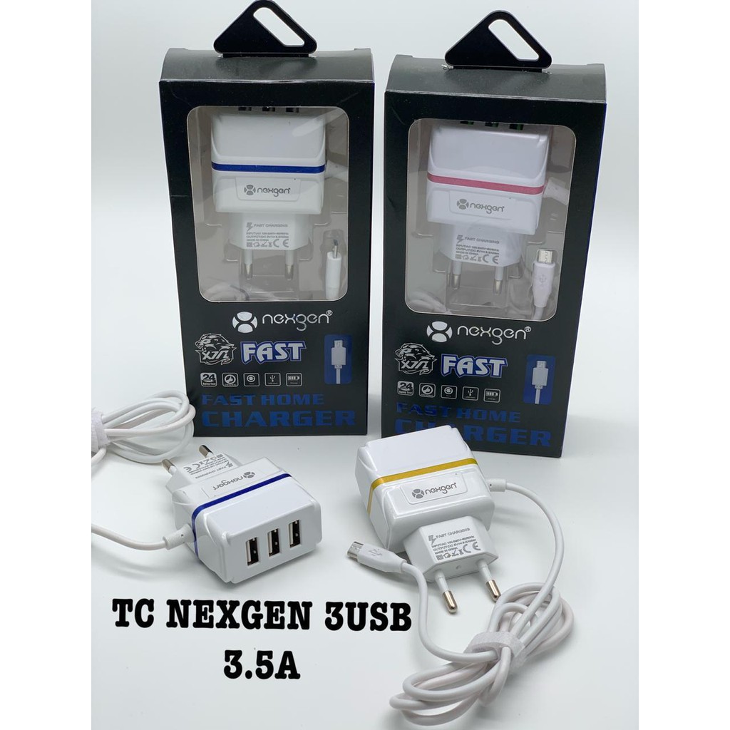 Củ Sạc Bigbos Acc Nexgen 3 Usb 3.5ampere Micro Usb / V8