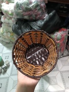 Giỏ mây sắt