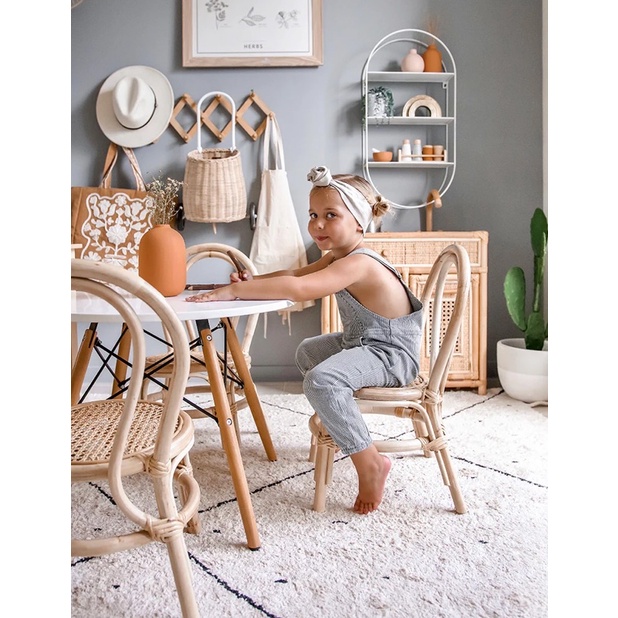 Ghế mây baby - Kids Chair