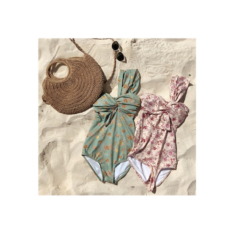 Bikini 1 mảnh LUHAZO liền thân kín đáo  bigsize Đi Biển Đồ Bơi Nữ 2022Kiểu Hàn Quốc Quảng Châu Che Bụng Mỡ 2337 DK4T201