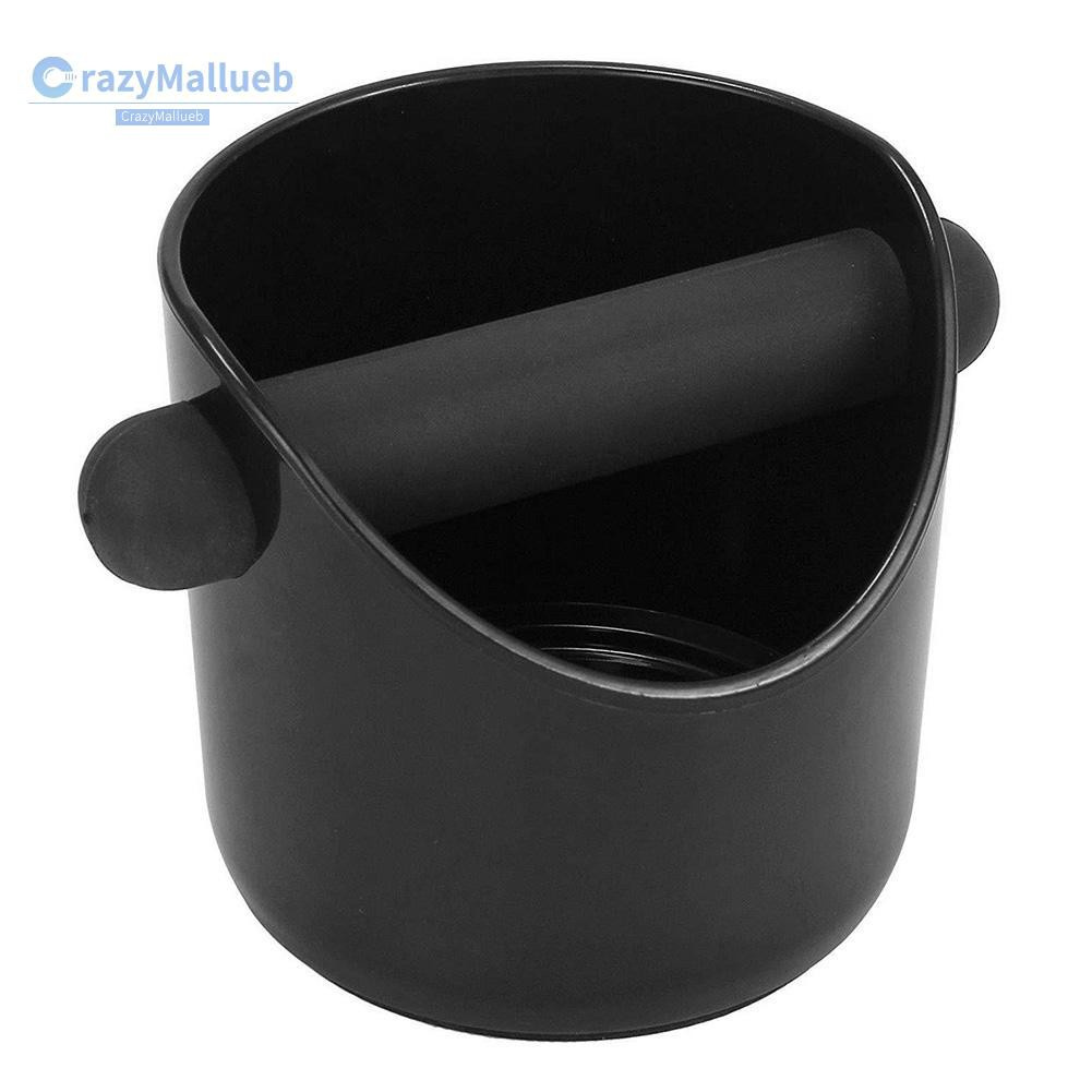 Crazymallueb❤ABS Shock-absorbent Coffee Slag Bucket Anti Slip Grind Dump Bin Waste Bin❤Kitchen