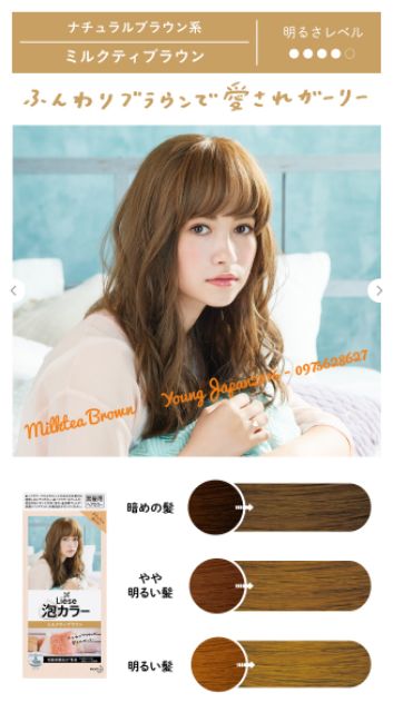 (Bill 21/10 + Review + Đủ màu mới 2019) Thuốc Nhuộm Tóc Tạo Bọt Kao Liese Prettia ko | BigBuy360 - bigbuy360.vn