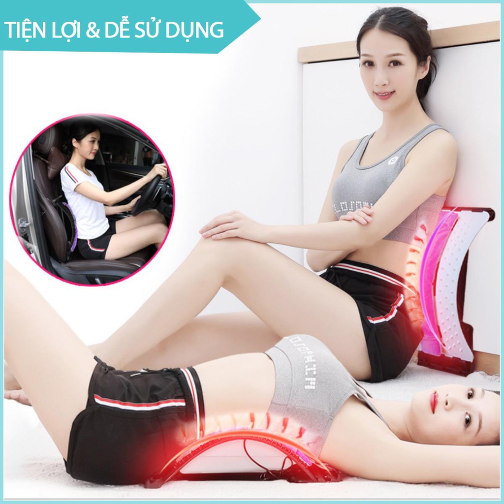 Khung nắn chỉnh cột sống diện chẩn từ chườm nóng - Thảo Dược trị liệu đau mỏi lưng nhanh hơn,cải thiện thoái hóa,..