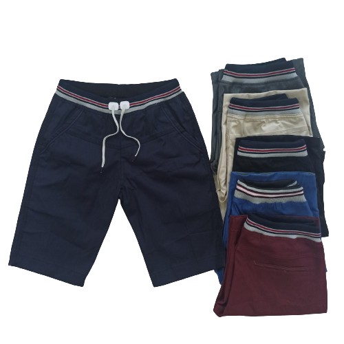 Quần Short Nam Kaki Lưng Thun Cao Cấp, Nhiều Màu, Nhiều Size