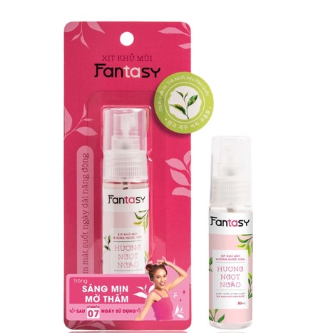 Xịt khử mùi hương nước hoa Fantasy 30ml